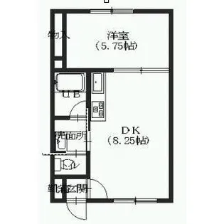 ピュアパレス高盛【306号室】の間取り