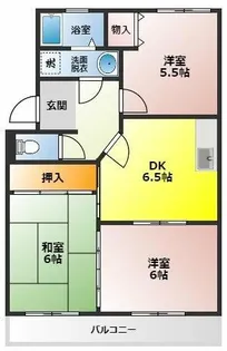 ヴェルデ・ジャルディーノ A【2階】の間取り