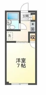 スカイビレッジアイセイ【402号室】の間取り