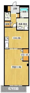 スマイルⅠ番館【2階】の間取り