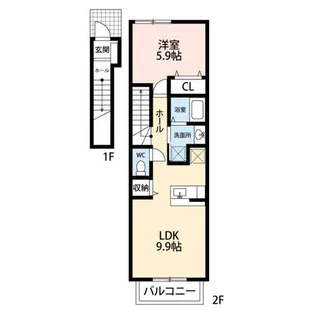 ペルラ【2階】の間取り
