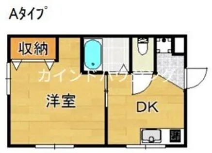 エクセレント【4階】の間取り