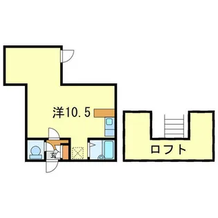 ルートヒル5【206号室】の間取り
