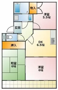 アルカンシェル【2階】の間取り