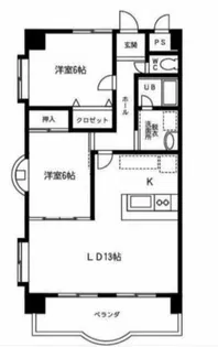 プランドール ONE【4階】の間取り