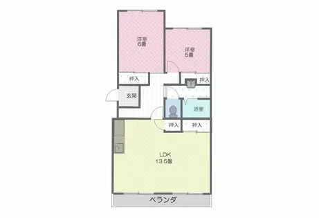 アメニティ飯野【3階】の間取り