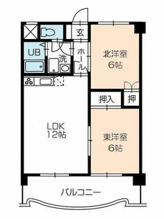 フィオーレ豊橋【12階】の間取り