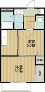 パビヨン鳴海【1階】の間取り