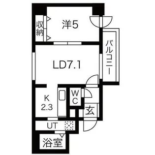 J・STAR hongou【6階】の間取り