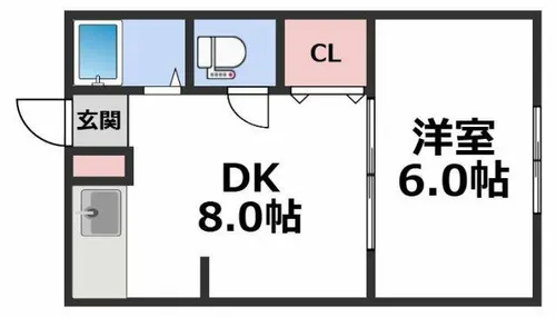 金沢マンション【3階】の間取り