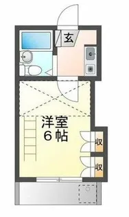 ペアパレス東田【1階】の間取り