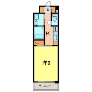 グランデュ桜Ⅱ【3階】の間取り