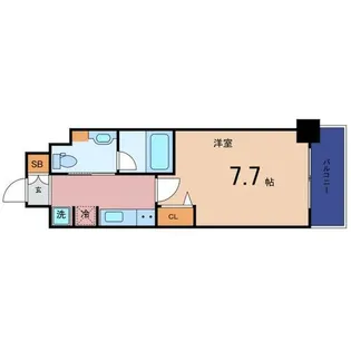 URBANLINK森小路駅前(旧ルネフラッツ森小路駅前)【11階】の間取り