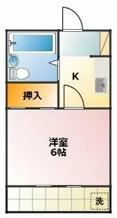 ユトリロ草間【1階】の間取り