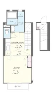 クレッシェンドKJ【2階】の間取り