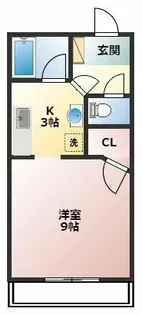ユトリロつつじが丘 2【1階】の間取り