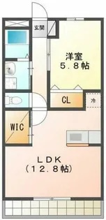 ベルヴェール Ⅰ【1階】の間取り