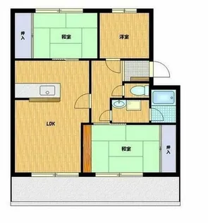 ユトリロ前田南【4階】の間取り