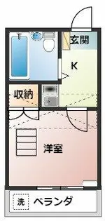 ユトリロ談合町【1階】の間取り