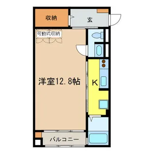 クリプトメリア【1階】の間取り