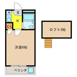 クラシック犬山【2階】の間取り