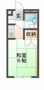 ハイシティ南栄【203号室】の間取り