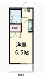 ハイシティ南松山【501号室】の間取り