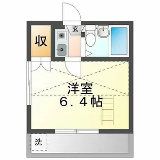 タウンコート【2階】の間取り