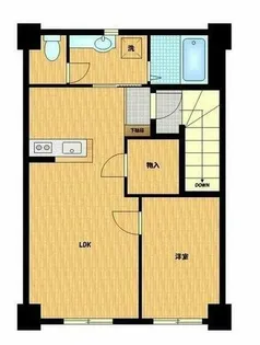 大手ビル A棟【2号室】の間取り