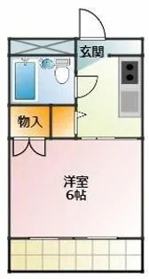 サンライフ堂坂 B【301号室】の間取り