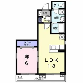 シティハウス都【3階】の間取り