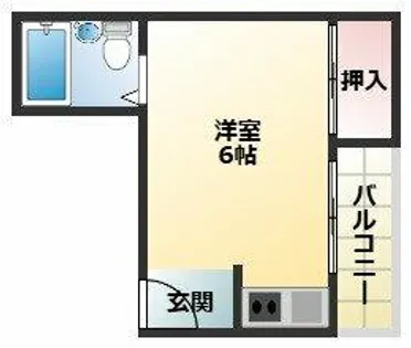大阪府大阪市平野区流町3丁目【マンション】の間取り