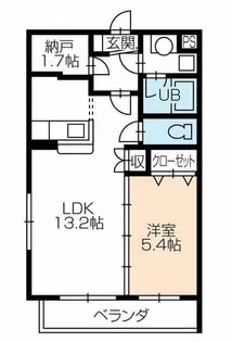 エスポワール・Ⅱ【1階】の間取り