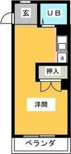 コーポヤマダ【2階】の間取り