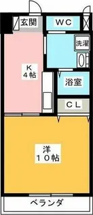 ファミーユ檀【2階】の間取り