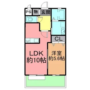 セレーノ篠山A棟【1階】の間取り