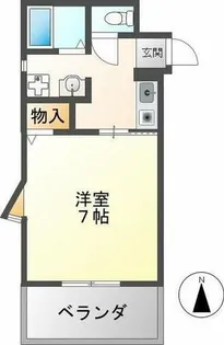 DWELL GOKENYA【3階】の間取り