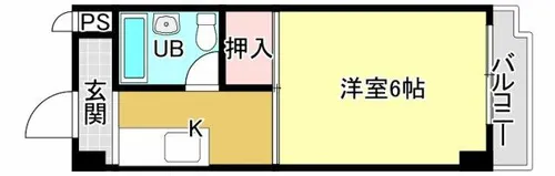 コーポあびこ【3階】の間取り