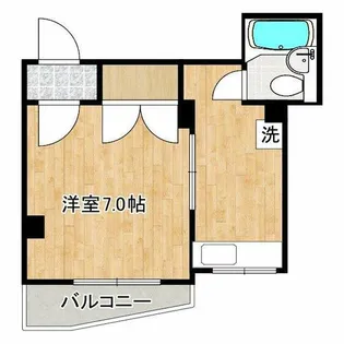 メゾン桜井【2階】の間取り