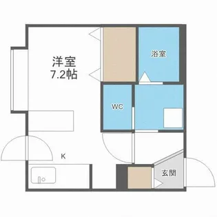 luce Solare麻生【305号室】の間取り
