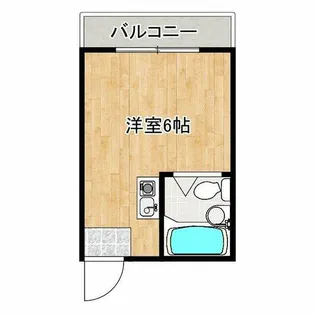 シティハイム田川【1階】の間取り