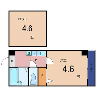 メゾン・イストワール【502号室】の間取り