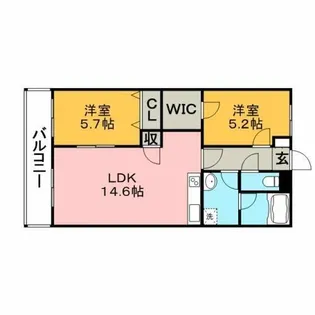 LINO24【2階】の間取り