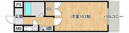 大阪府大阪市東淀川区菅原3丁目【マンション】の間取り