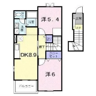 エル トゥール1番館【201号室】の間取り