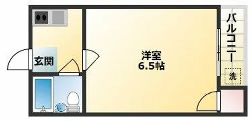 プレアール古川橋Ⅳ【3階】の間取り