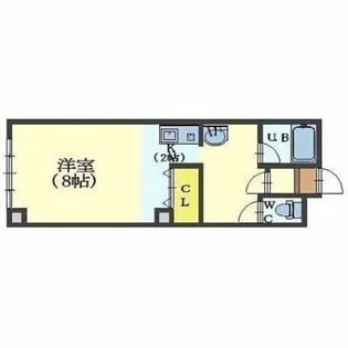 アールズコート港【103号室】の間取り