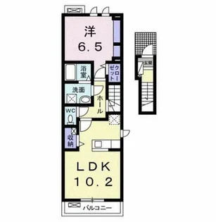ハーモニー M【2階】の間取り