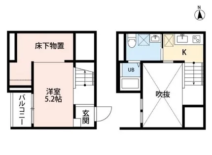 ローレルフォレスタ本陣【1階】の間取り