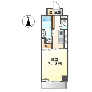 メゾン ミール【6階】の間取り
